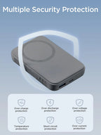 باور بنك JOYROOM JR-W020 سعة 10000mAh لاسلكي مغناطيسي 20W