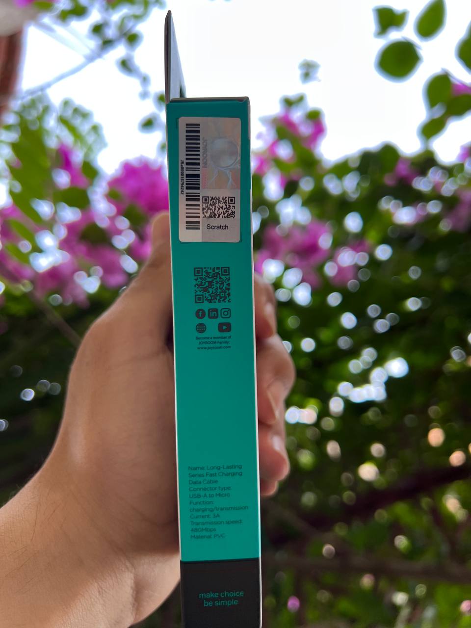 Joyroom Fast Charge Data Cable USB-A to Micro USB | كابل شحن ونقل بيانات سريع أصلي
