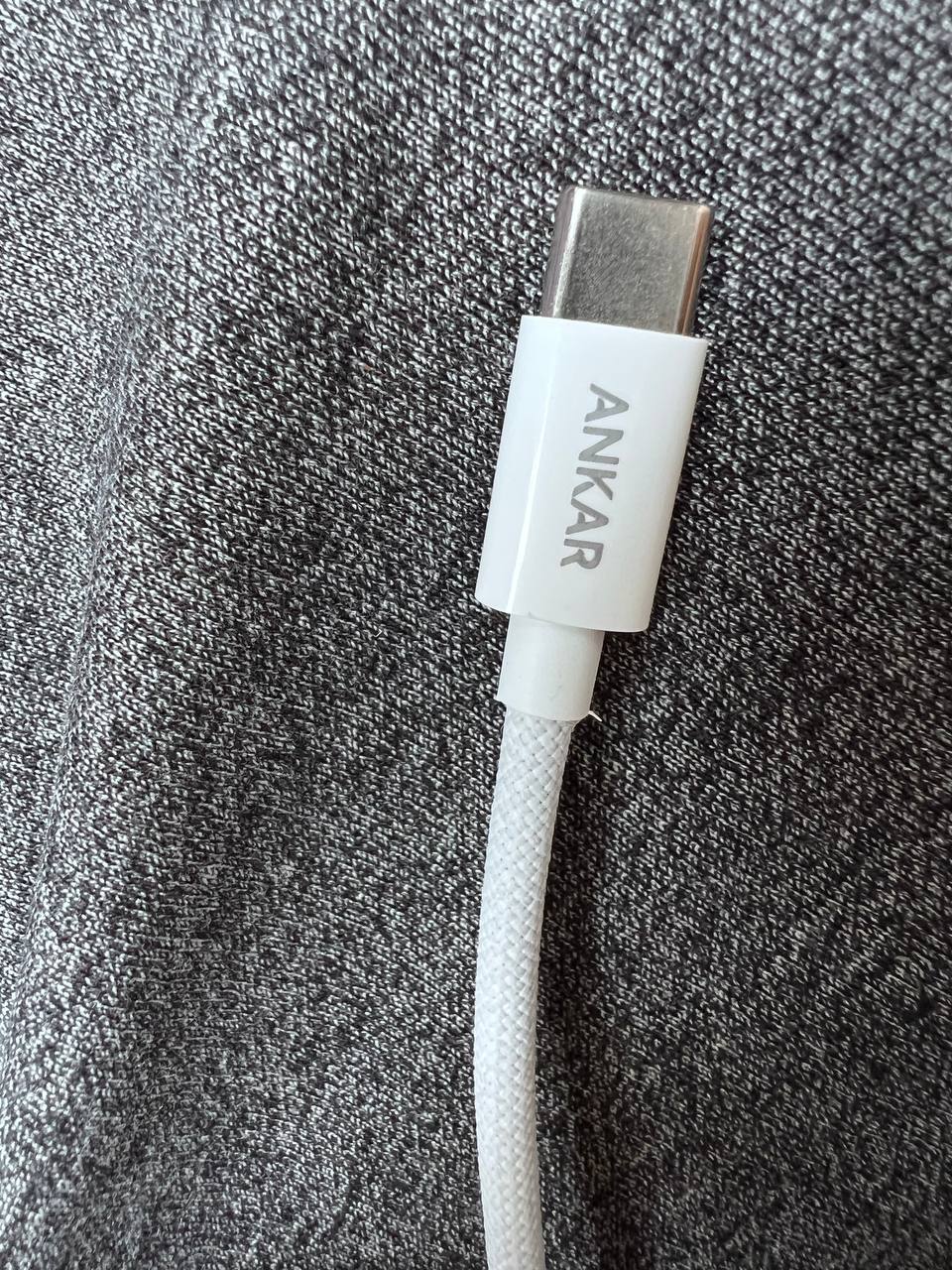 Anker USB-C to USB-C Fast Charging Cable | كابل شحن ونقل بيانات سريع أصلي