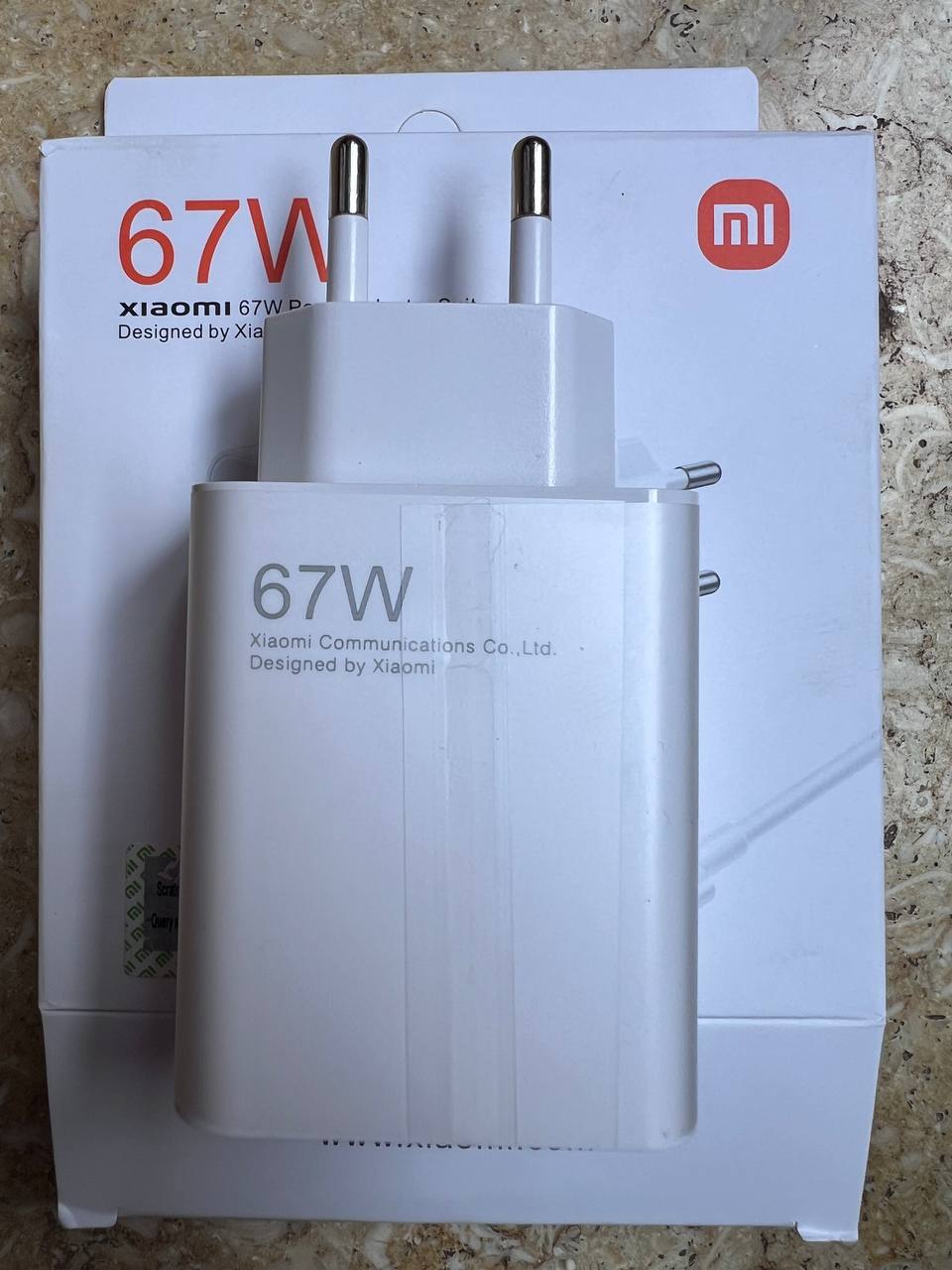 شاحن سريع 67W USB-C مع كابل Type-C – نسخة كوبي عالية الأداء